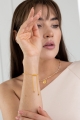Solarplexuschakra-Armband aus Citrin