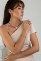 Halskette für das Kronenchakra – Amethyst