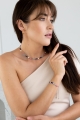 Engelszahlen-Armband UNTERSTÜTZUNG – Lapislazuli, Aquamarin, Rosa Turmalin