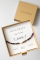 Engelszahlen-Armband REFLEXION – Turmalin, Rauchquarz, Amethyst