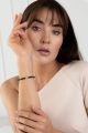 SIEBEN CHAKREN – Elastisches Armband mit rotem Achat, Karneol, Citrin, Malachit, Aquamarin, Amethyst & Bergkristall