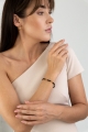 SIEBEN CHAKREN – Elastisches Armband mit rotem Achat, Karneol, Citrin, Malachit, Aquamarin, Amethyst & Bergkristall