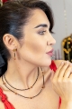 Ohrringe Mystic Night Collection – Spinell und Wüstensand