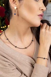 Halskette Mystic Night Collection – Spinell und Tigerauge