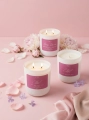 Eternal Rose – Sojakerze Luméa Candle mit dem Duft von Rose, weißem Moschus und Veilchen
