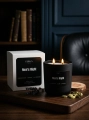 Men's night - Sojakerze Luméa Candle mit dem Duft von Kardamom, Zeder und Lavendel