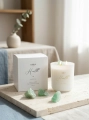 Light of HEALTH – Sojakerze Luméa Candle mit Fluorit