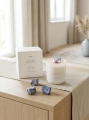 Light of INTUITION – Sojakerze Luméa Candle mit Lapis Lazuli