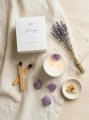 Light of HARMONY – Sojakerze Luméa Candle mit Amethyst