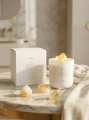 Light of SUCCESS & ABUNDANCE – Sojakerze Luméa Candle mit Citrin