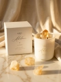 Light of SUCCESS & ABUNDANCE – Sojakerze Luméa Candle mit Citrin
