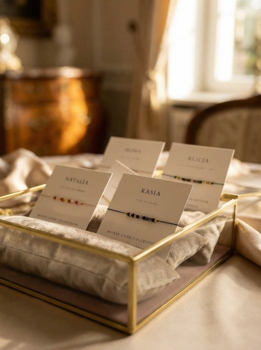 Erstelle ein personalisiertes Armband mit einer Botschaft im Morsealphabet