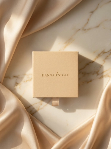 Geschenkbox „Nude” mit Hanna Store Logo