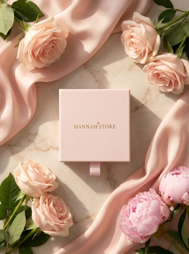 Geschenkbox „Pink” mit Hanna Store Logo
