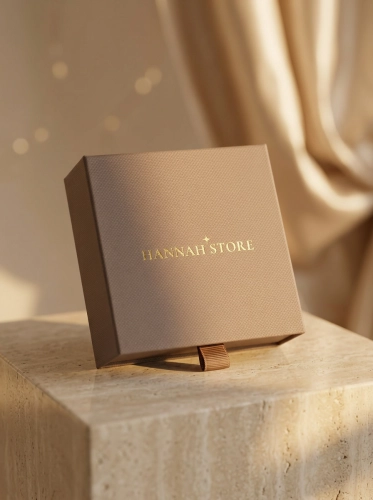 Geschenkbox „Black” mit Hanna Store Logo (1)