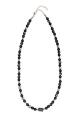 Herrenkette SCHUTZTALISMAN aus Turmalin, Onyx und Obsidian
