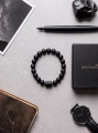Herrenarmband "ZODIAK" – Schwarzer Onyx