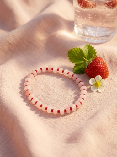 Armband Fragola – Jadeit