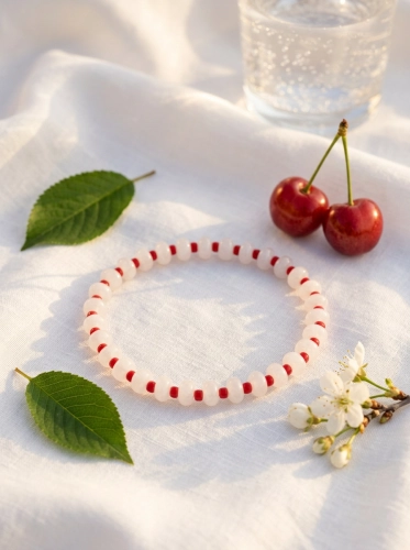 Armband Ciliegia – Jadeit
