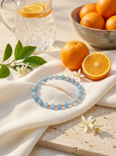 Armband Arancia – Jadeit