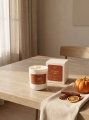 Duftkerze mit Orangen-, Kürbis- und Zimtaroma Luméa Candle – Pumpkin Spice