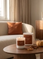 Duftkerze mit Orangen-, Kürbis- und Zimtaroma Luméa Candle – Pumpkin Spice