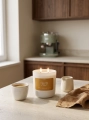 Duftkerze mit Karamell-, Milchschaum- und Vanillearoma Luméa Candle – Caramel Cloud