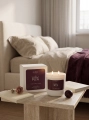 Duftkerze mit Pflaumen-, Rosen- und Nelkenaroma Luméa Candle – Velvet Plum