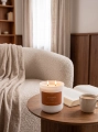 Duftkerze mit Kürbis-, Zimt- und Vanillearoma Luméa Candle – Pumpkin Chai