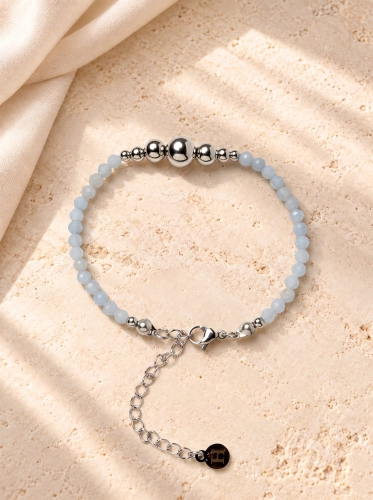  Armband Essentia Angelite and silver – Angelit