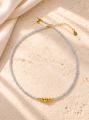 Halskette Essentia Angelite and gold – Angelit