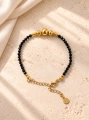 Armband Essentia Black and gold – Schwarzer Turmalin